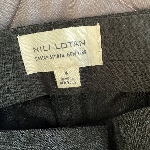 Nili Lotan Wool Ankle  Pants ‎ 4 C2 - Picture 6 of 7